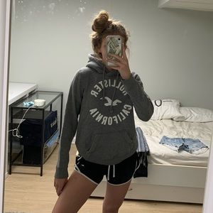Hollister Grey Sherpa Hoodie (3 for 20)